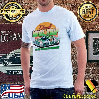 Retro 80s style darrell waltrip nascar legend racing trending shirt