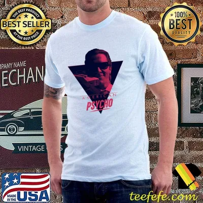 Retro American psycho trending shirt