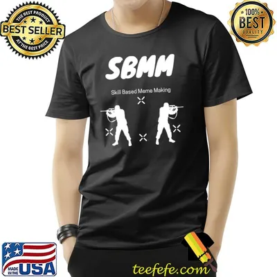 Sbmm skill based meme making shirt