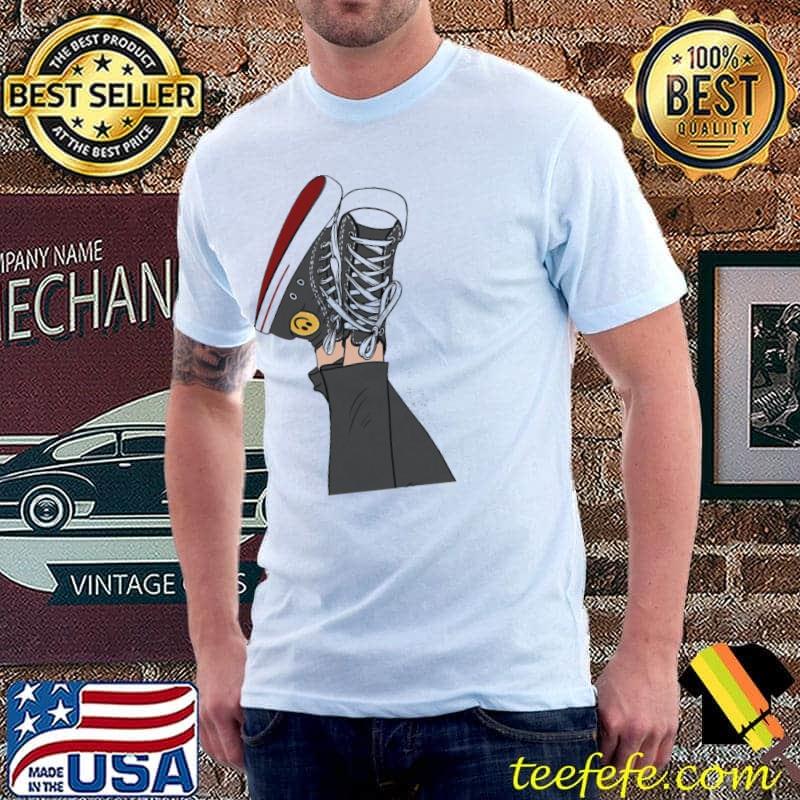 Shoes art converse trending shirt Shoes art converse trending shirt