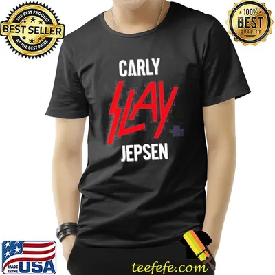 Singer carly slay jepsen shirt