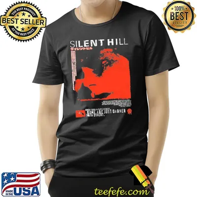Some are just darker than others red variant silent hill shirt