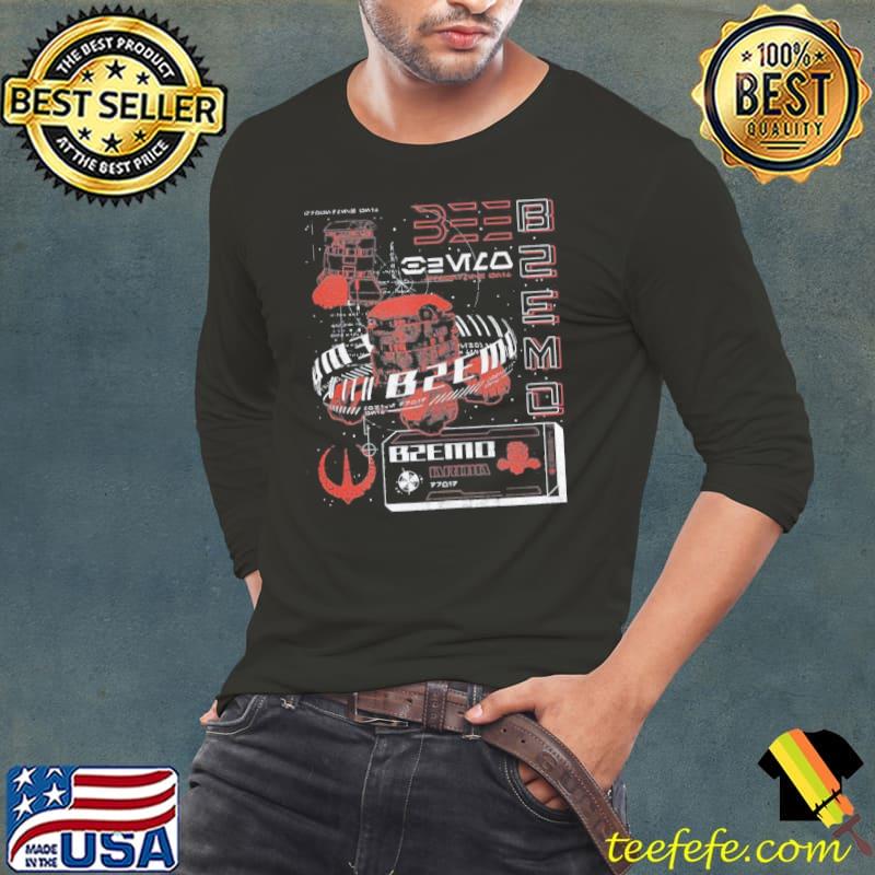 Star wars andor b2emo droid cyber streetwear style s Long Sleeve Tee Star wars andor b2emo droid cyber streetwear style s Long Sleeve Tee