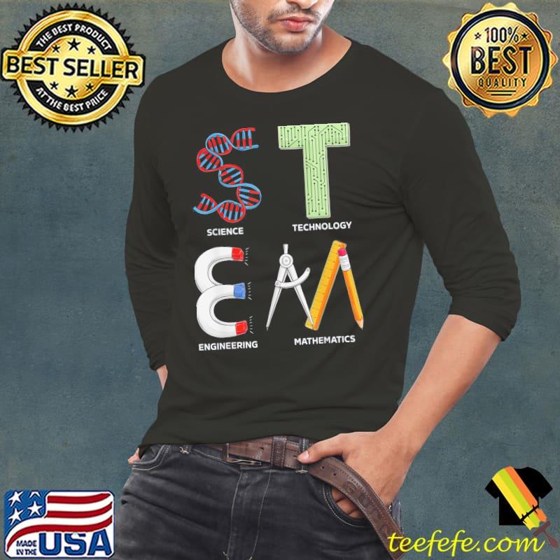 Stem science technology engineering math teacher student s Long Sleeve Tee Stem science technology engineering math teacher student s Long Sleeve Tee