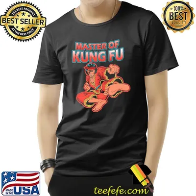 Strong super hero master of kung fu art shirt