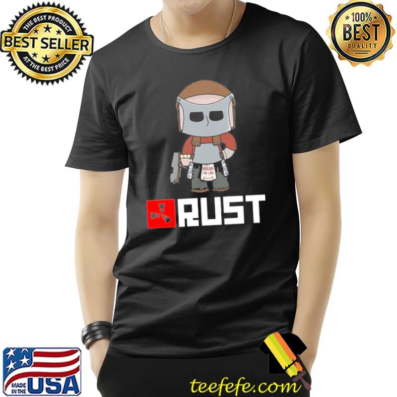 Survival game rust game shirt