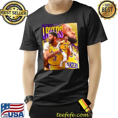 Team Lakers basket anthony davis shirt
