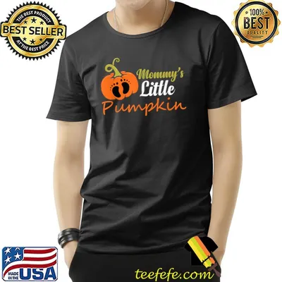 Thanksgiving Pregnant Mommy's Little Pumpkin T-Shirt