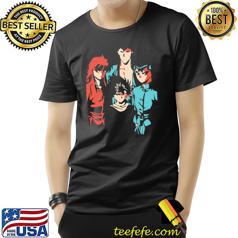 The cool squad yu yu hakusho retro shirt