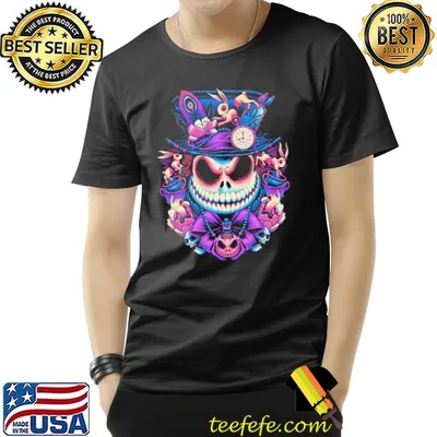 The king of mad skellies Jack skellington shirt