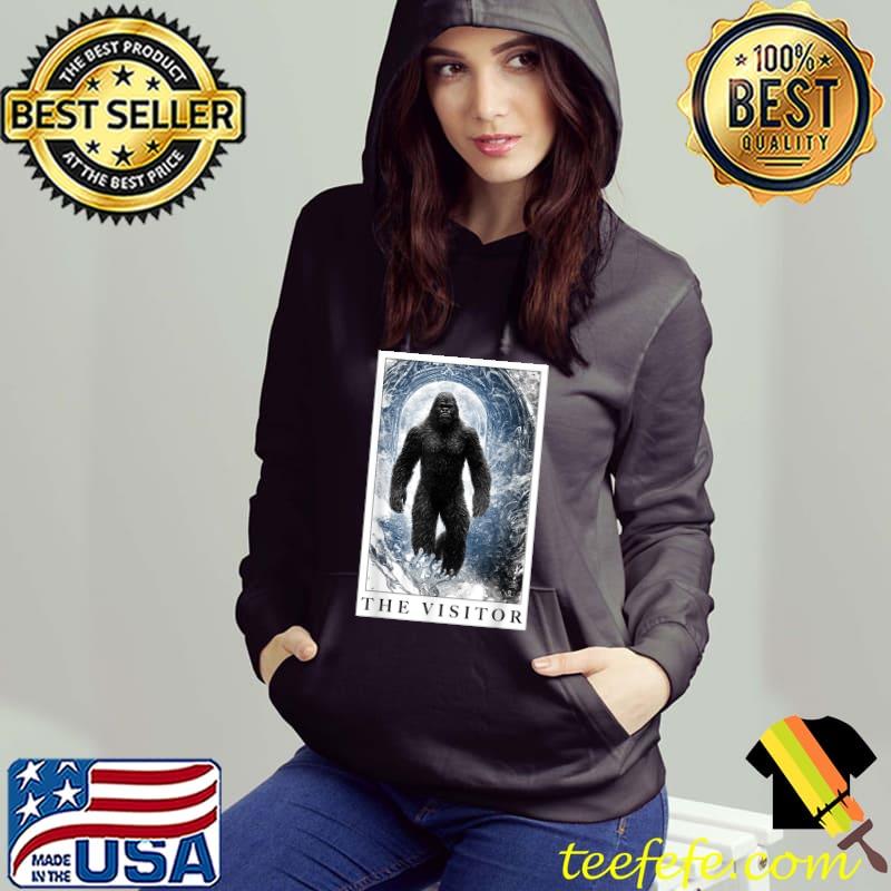 The Visitor Bigfoot Alien Interdimensional Portal T-Shirt Hoodie The Visitor Bigfoot Alien Interdimensional Portal T-Shirt Hoodie