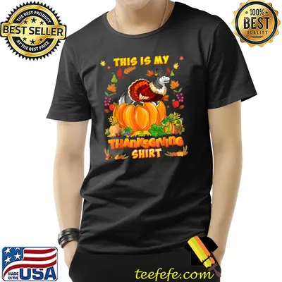 This Is My Thanksgiving Pumpkin And Husky Dog Blessed T-Shirt