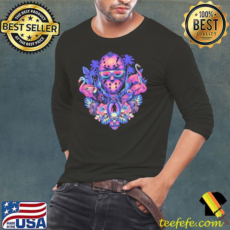 Tropical camper mr jason voorhees s Long Sleeve Tee Tropical camper mr jason voorhees s Long Sleeve Tee