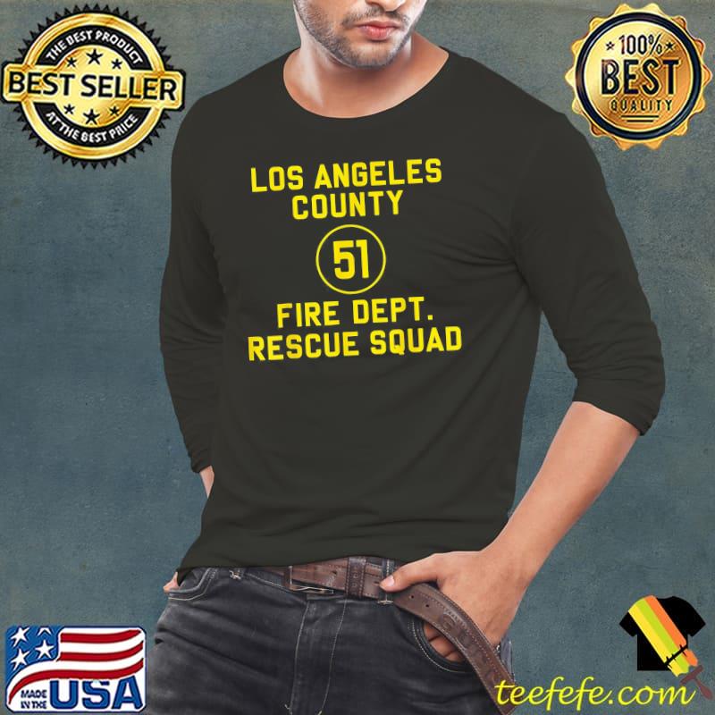 Truck side 51 emergency squad reproduction logo essential s Long Sleeve Tee Truck side 51 emergency squad reproduction logo essential s Long Sleeve Tee