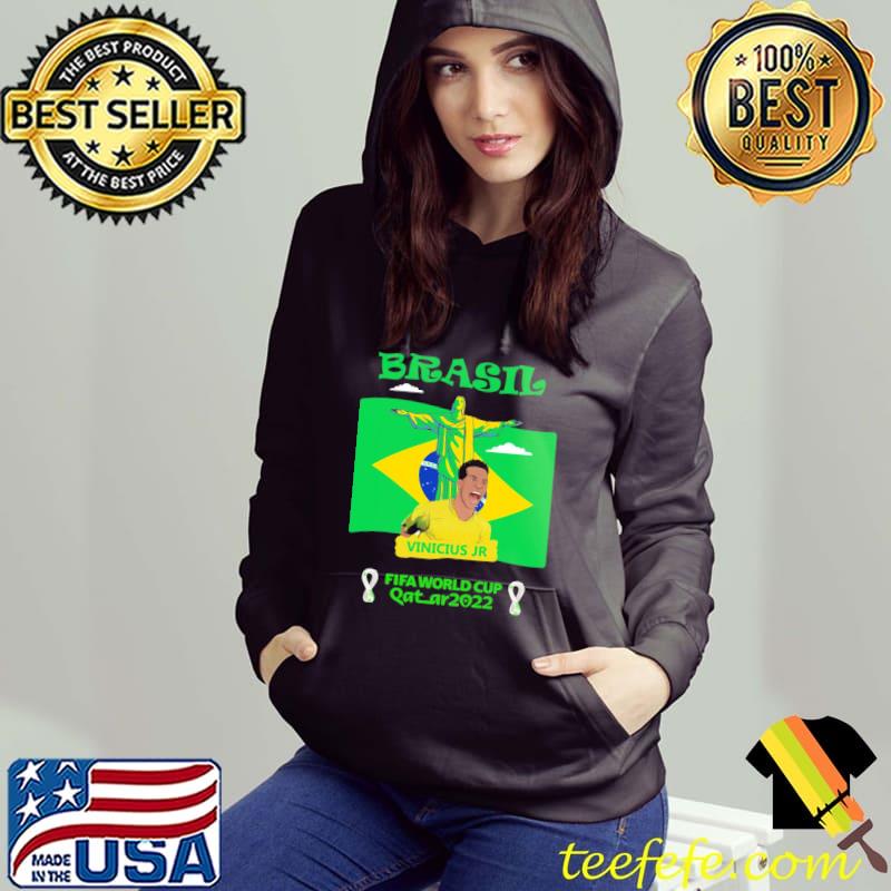 Vinicius jr Brazil world cup 2022 s Hoodie Vinicius jr Brazil world cup 2022 s Hoodie
