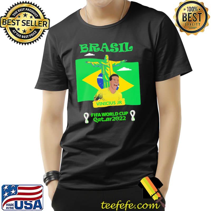 Vinicius jr Brazil world cup 2022 shirt