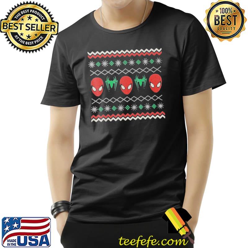 Vintage funny spider man christmas shirt