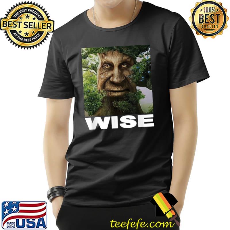 Buy Wise Mystical Tree Meme Unisex Tee Online in India 