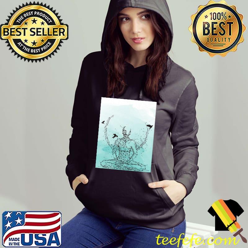 Yoga Bird Motivational Meditation Is A Way Of Life Water T-Shirt Hoodie Yoga Bird Motivational Meditation Is A Way Of Life Water T-Shirt Hoodie