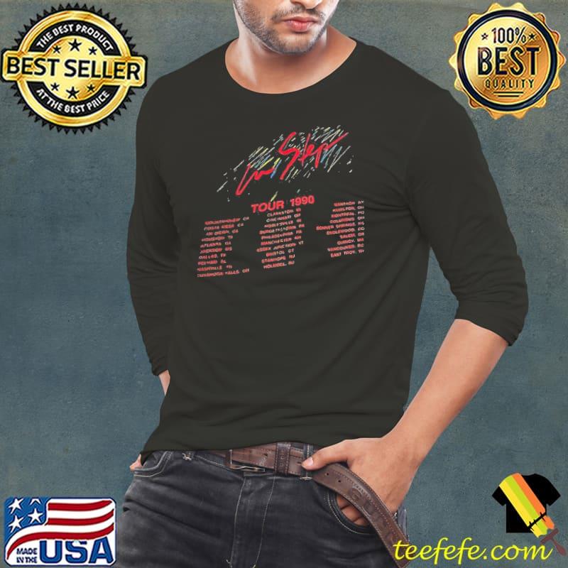 1990 srv stevie ray vaughan in step final tour trending s Long Sleeve Tee 1990 srv stevie ray vaughan in step final tour trending s Long Sleeve Tee