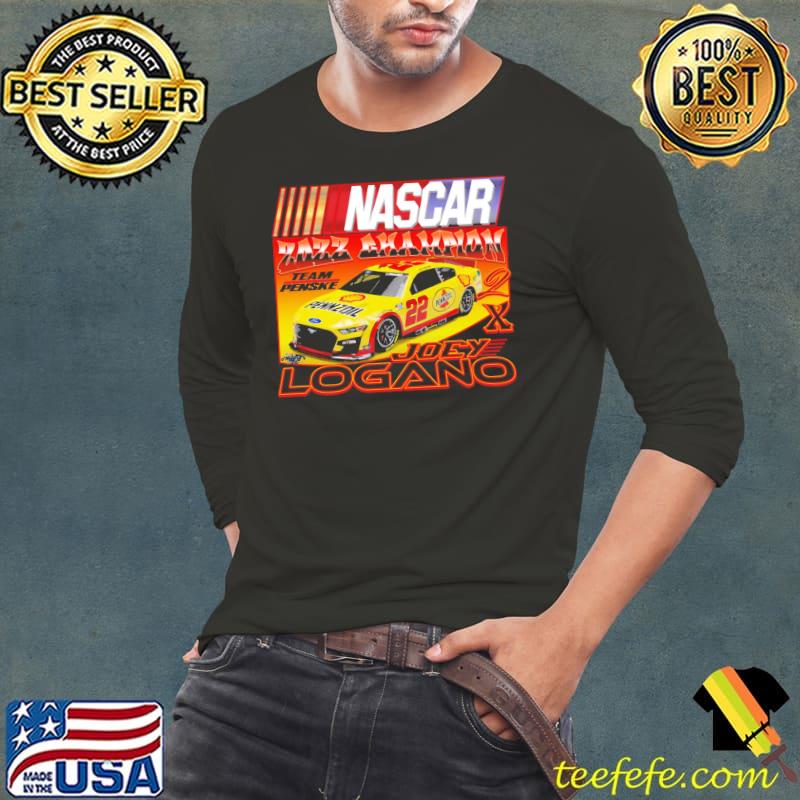 2022 champion joey logano iconic car design s Long Sleeve Tee 2022 champion joey logano iconic car design s Long Sleeve Tee