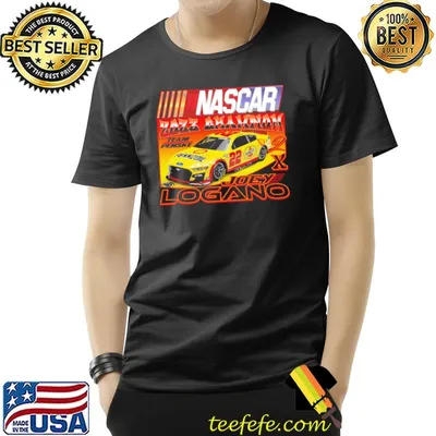 2022 champion joey logano iconic car design shirt
