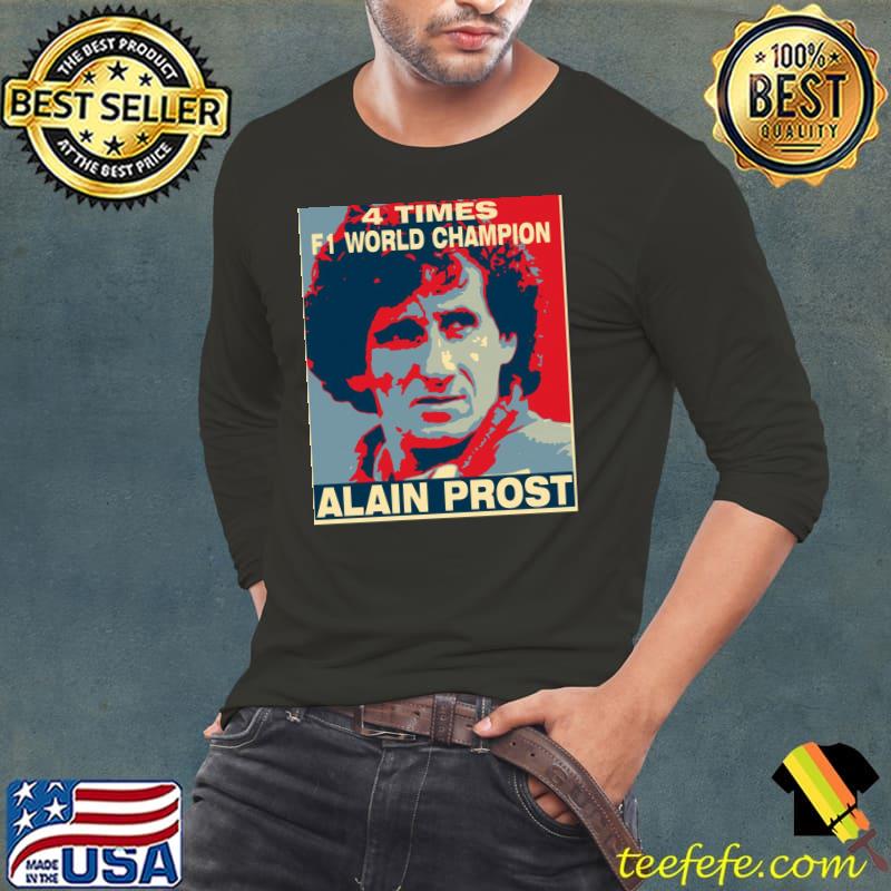 4 times f1 champion alain prost classic s Long Sleeve Tee 4 times f1 champion alain prost classic s Long Sleeve Tee