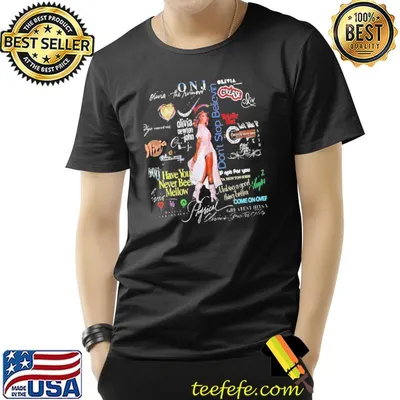 80's art olivia newton john trending shirt