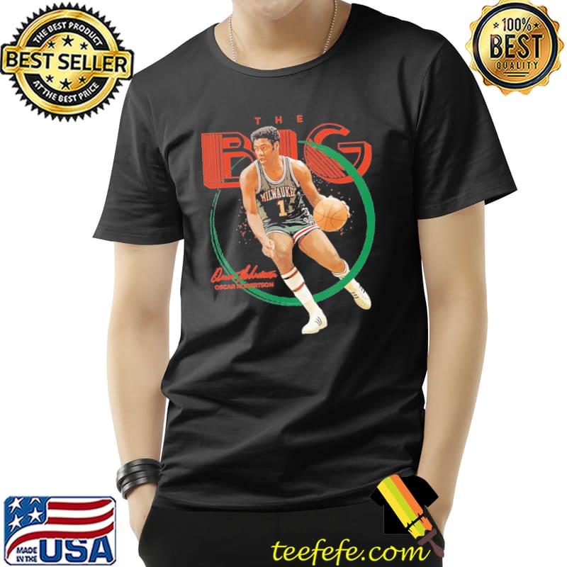 90s design the big o oscar robertson basketball shirt