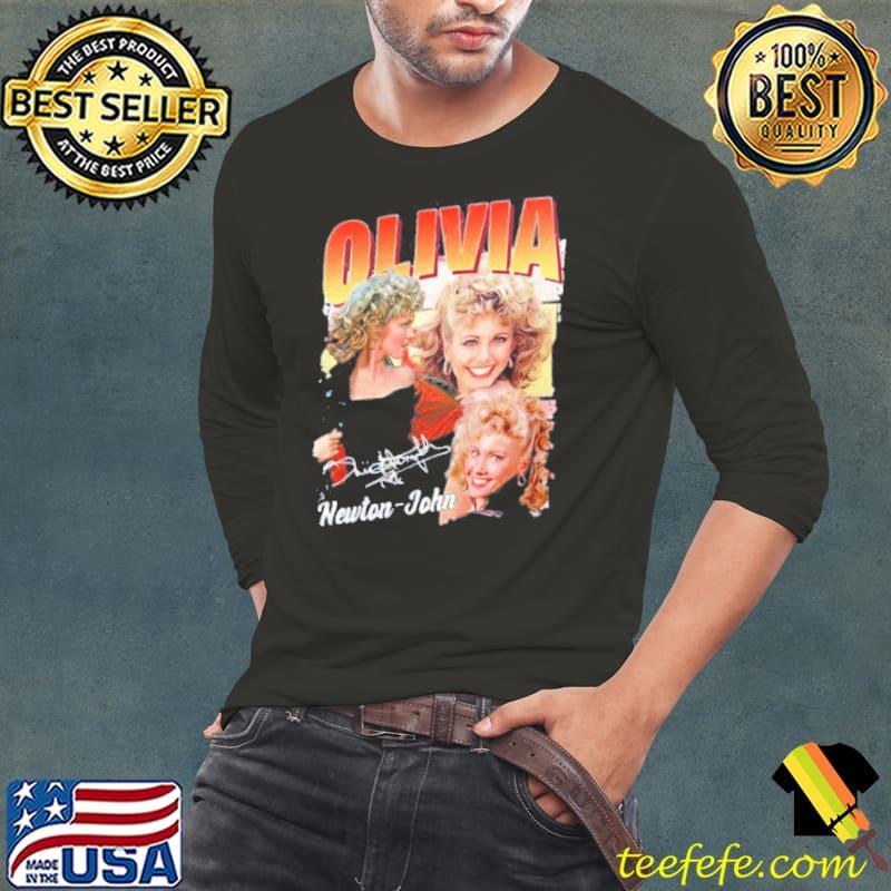 90's vintage olivia newton john trending s Long Sleeve Tee 90's vintage olivia newton john trending s Long Sleeve Tee
