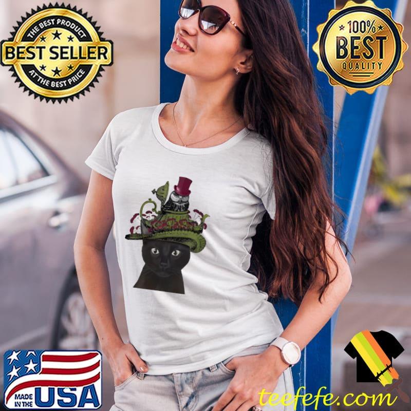 A cat and an owl trending classic s Ladies Tee A cat and an owl trending classic s Ladies Tee