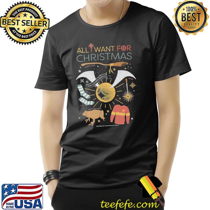 Accessories all I want for christmas is Harry Potter accessories shirt