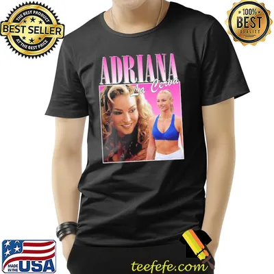 Adriana LA cerva retro design trending classic shirt