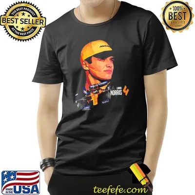 Aesthetic design f1 pro lando norris low poly v2 classic shirt