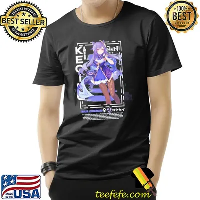 Aesthetic keqing genshin impact artwork classic shirt