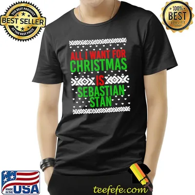 All I want for christmas sebastian stan bucky barnes shirt