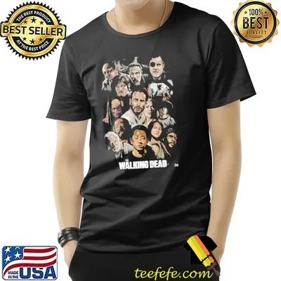 All the cast from season 1 the walking dead design classic shirt