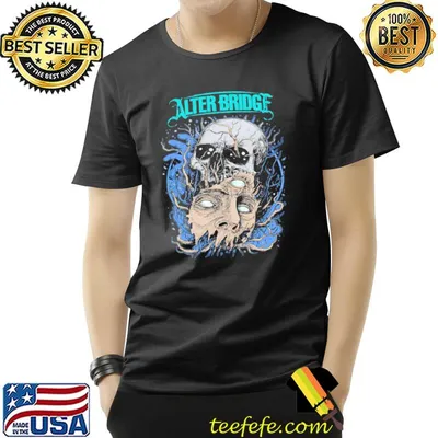 Alter bridge the last hero rock band art shirt