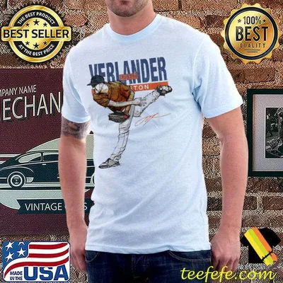 Amazing fanamade justin verlander score classic shirt