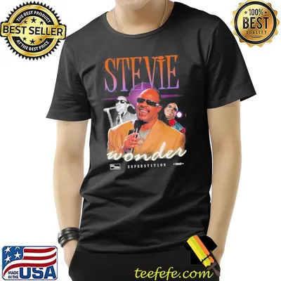 Art vintage stevie wonder trending shirt