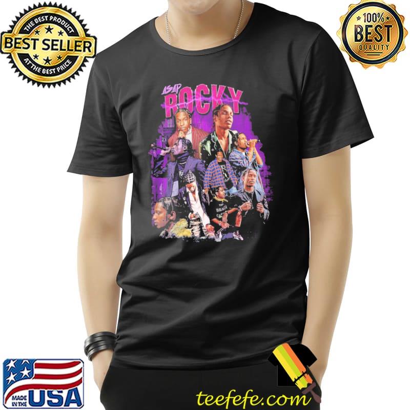 Asap rocky design rapper collage shirt Asap rocky design rapper collage shirt