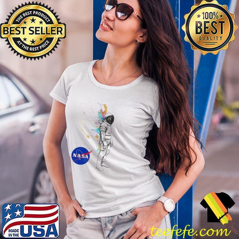 Astronaut watercolor nasa s Ladies Tee Astronaut watercolor nasa s Ladies Tee
