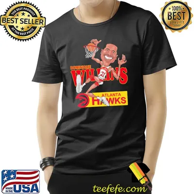 Atlanta hawks basketball legend dominique wilkins classic shirt