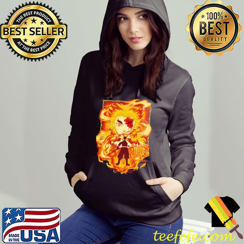 Attack of the flame demon slayer classic s Hoodie Attack of the flame demon slayer classic s Hoodie