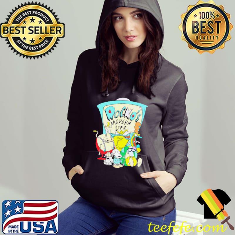 Awesome rocko's modern life t v with characters classic s Hoodie Awesome rocko's modern life t v with characters classic s Hoodie