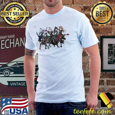Bang dream! girls band party music game trending classic shirt