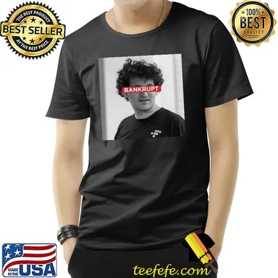 Bankrupt sam bankman fried ftx bankruptcy design shirt