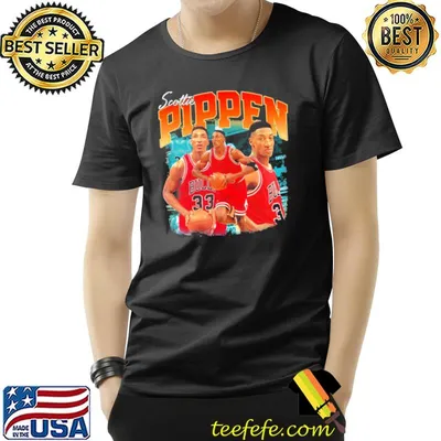 Basketball vintage retro 80s scottie pippen shirt