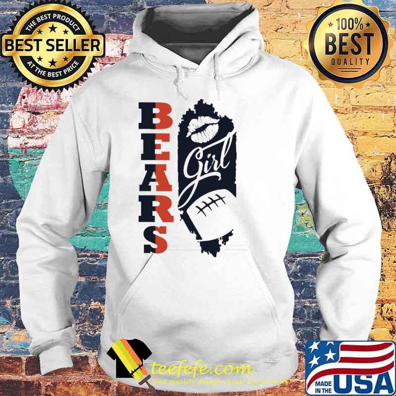 Bears Girl Lip Baseball Shirt Hoodie Bears Girl Lip Baseball Shirt Hoodie