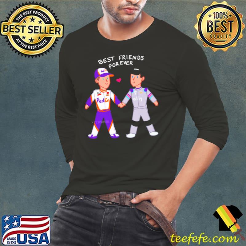 Best friends forever transparent denny hamlin classic s Long Sleeve Tee Best friends forever transparent denny hamlin classic s Long Sleeve Tee